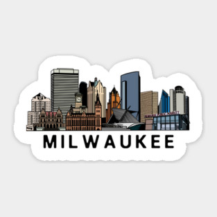 Milwaukee Skyline Sticker