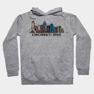 Cincinnati Skyline Hoodie