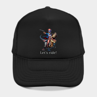 Uncle Sam Let's Ride Hat