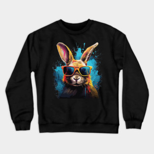 Cool Bunny Crewneck Sweatshirt
