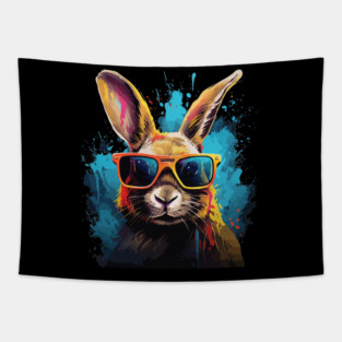 Cool Bunny Tapestry