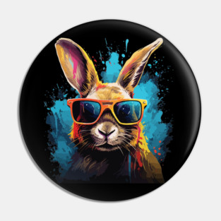 Cool Bunny Pin