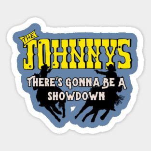 The Johnnys Showdown Sticker