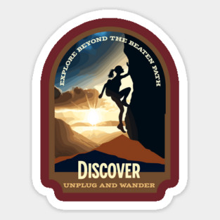 Explore Beyond the Beaten Paths Magnet