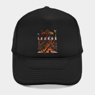 Techno Fighter Plane [orange] Hat