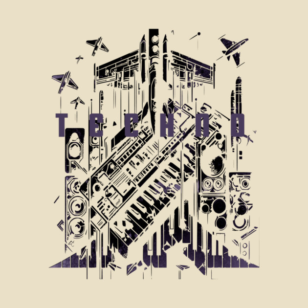 Techno Fighter Plane [purple] by soillodge