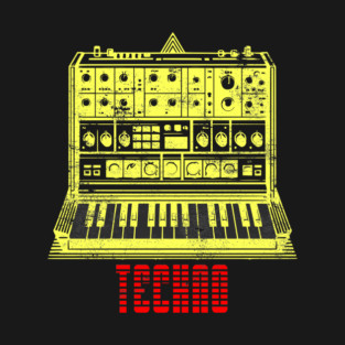 Techno Synth [yellow variant] T-Shirt