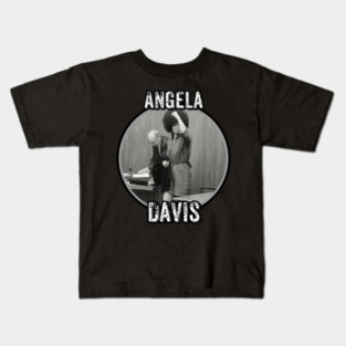 Angela Davis Kids T-Shirt