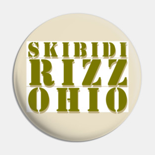 Skibidi Rizz Ohio Pin