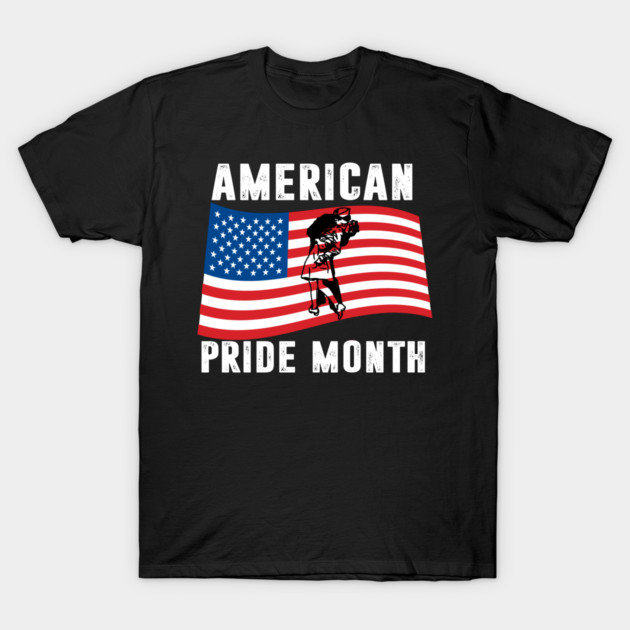 American Pride Month T-Shirt by Unheroes