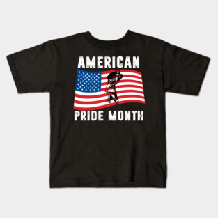 American Pride Month Kids T-Shirt