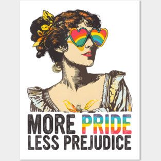 More Pride Less Prejudice LGBT Pride Month More Pride Posters and Art