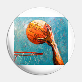 Slam dunk Pin