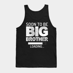 Soon To Be Big Brother Pregnancy Announcement Tank Top