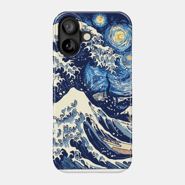 Starry Waves Phone Case by GoshWow®