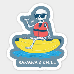 Chillin' Bones Magnet