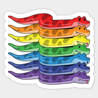 Pride Serpents Magnet