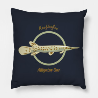 Alligator Gar Pillow