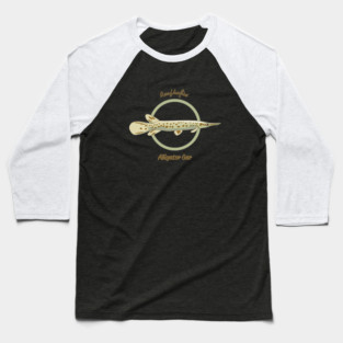Alligator Gar Baseball T-Shirt