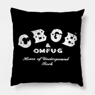 CBGB Pillow