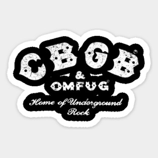 CBGB Sticker