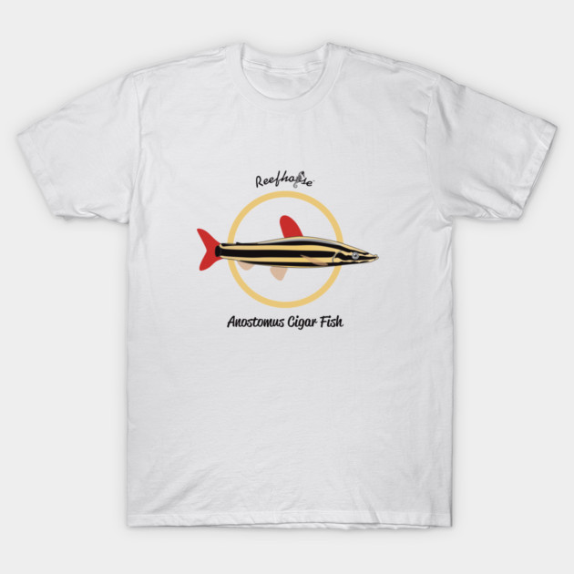 Anostomus Cigar Fish T-Shirt by Reefhorse