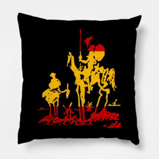 Don Quichotte by Pablo Picasso Pillow
