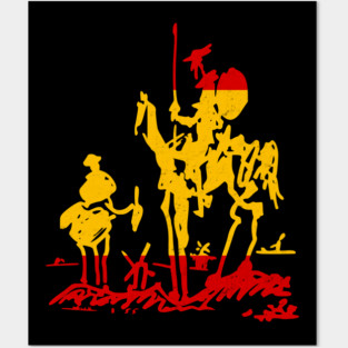 Don Quichotte by Pablo Picasso Posters and Art