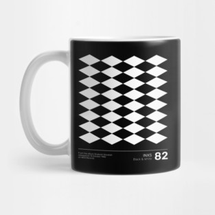 INXS Black and White Mug