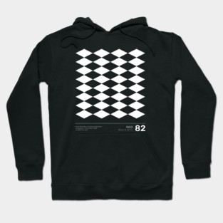 INXS Black and White Hoodie