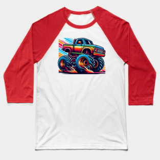 Monster Truck Baseball T-Shirt
