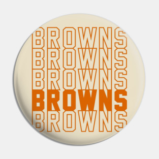 BROWNS Pin