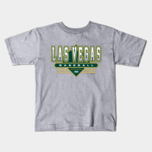 Las Vegas, Oakland Baseball Retro, Vintage Athletics, A's Inspired 90s Throwback Kids T-Shirt