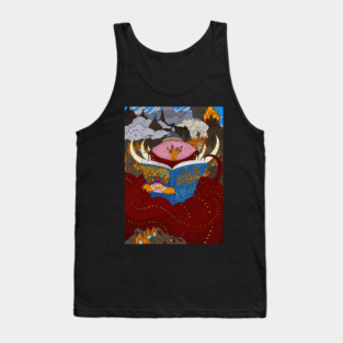 Mongolian Death Wyrm Tank Top