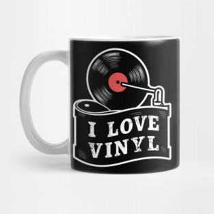 I Love Vinyl Mug