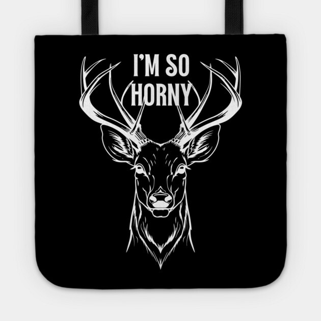 So Horny Tote by Low Life Shirts