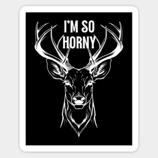 So Horny Sticker