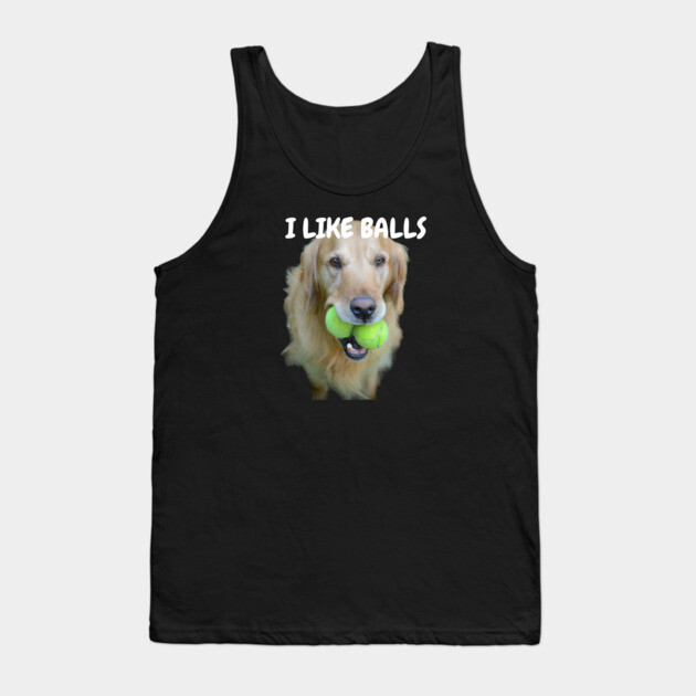 Balls! Tank Top by Low Life Shirts