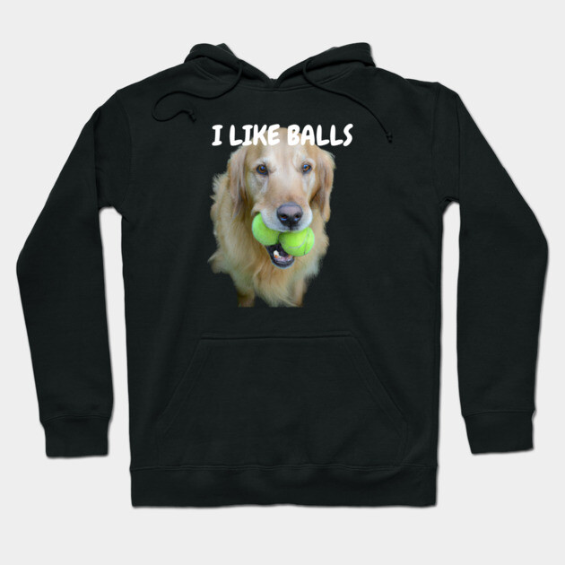 Balls! Hoodie by Low Life Shirts