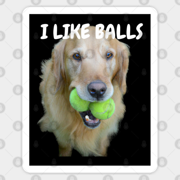 Balls! Sticker by Low Life Shirts