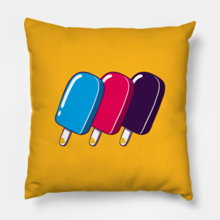 Threesicle Pillow