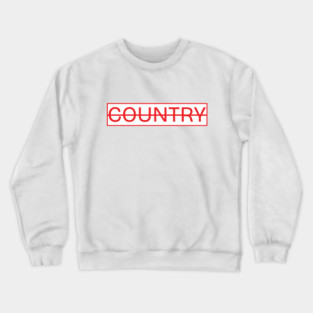 Taro Sakamoto Country - Sakamoto Days Crewneck Sweatshirt