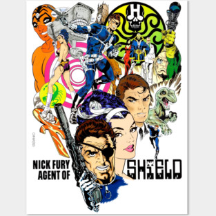 Steranko Psychedelic Super Spy Posters and Art