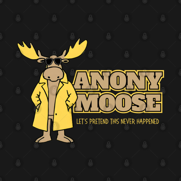 Anony-moose by Kenny The Bartender's Tee Emporium