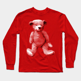Pink Bear Long Sleeve T-Shirt