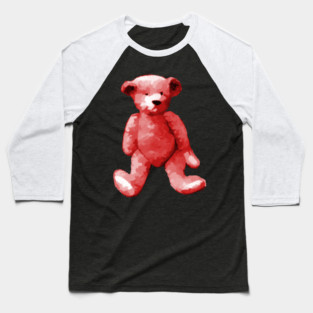 Pink Bear Baseball T-Shirt