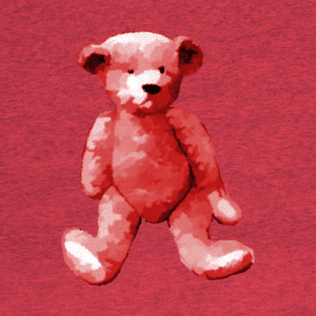 Pink Bear by DonWillisJrArt