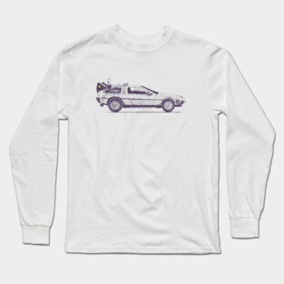 Delorean Long Sleeve T-Shirt