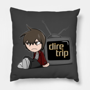 Dire Trip YouTube Pillow