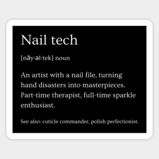 Nail tech gift idea Magnet